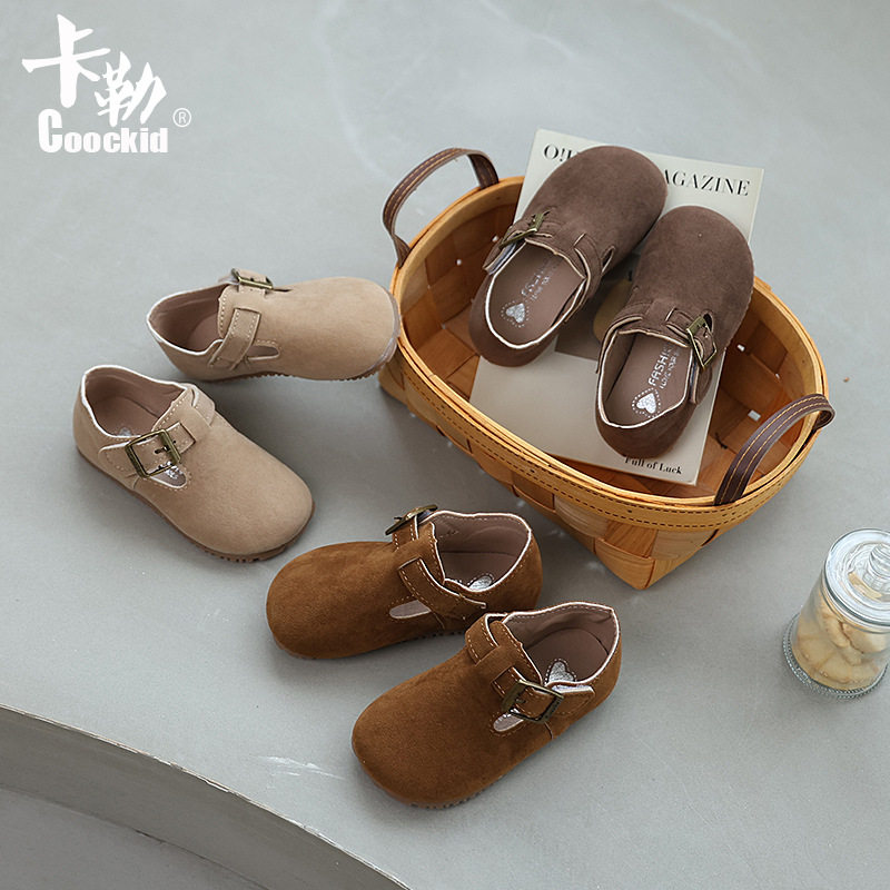 儿童勃肯鞋2025秋季季新款韩版女童时尚小皮鞋男童复古豆豆鞋单鞋,童鞋/婴儿鞋/亲子鞋,皮鞋,淘宝优惠券,粉丝福利购,淘宝优惠卷