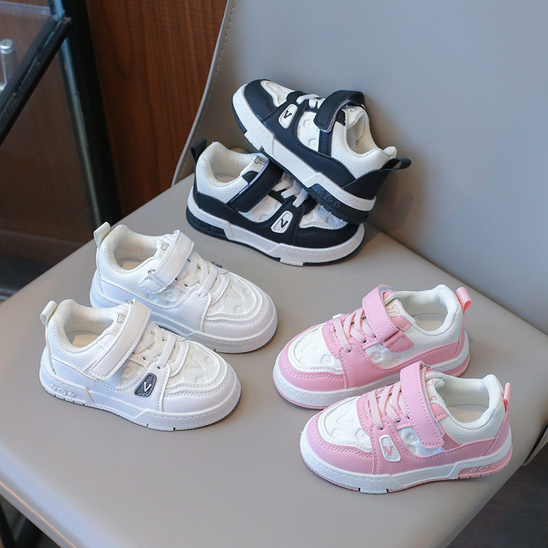 春秋新款儿童鞋子男童百搭小白鞋女童板鞋皮面防滑软底休闲运动鞋,童鞋/婴儿鞋/亲子鞋,板鞋,淘宝优惠券,粉丝福利购,淘宝优惠卷