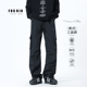 RIO美式 男士 潮牌机能登山冲锋长裤 FOG 加绒工装 裤 宽松直筒休闲裤