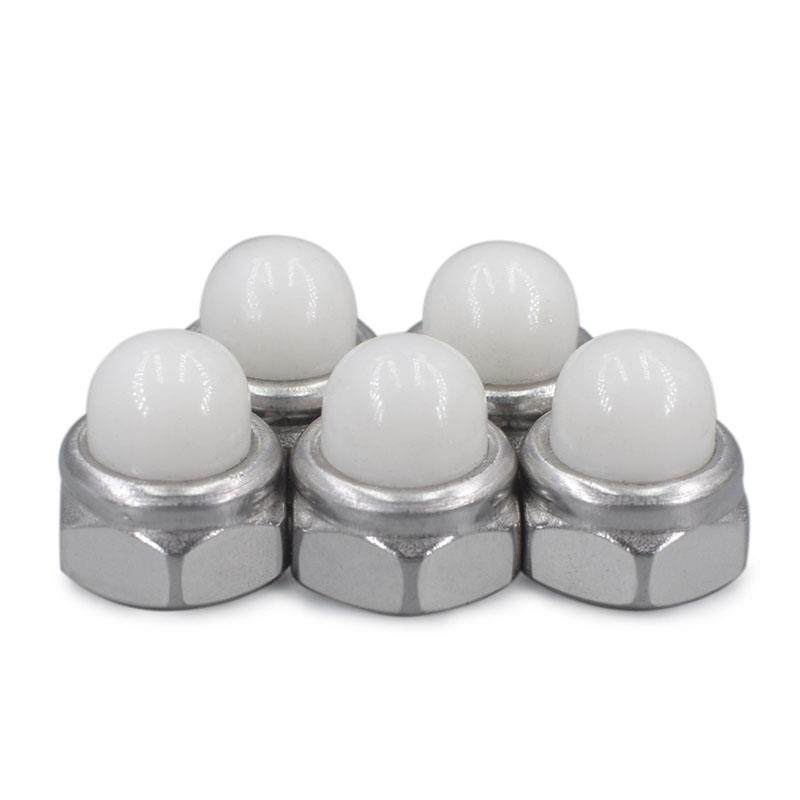 304不锈钢尼龙头球形盖母DIN986盖型螺母盖形螺帽M4M5M6M8M10M12,3C数码配件,USB多功能数码宝,淘宝优惠券,粉丝福利购,淘宝优惠卷