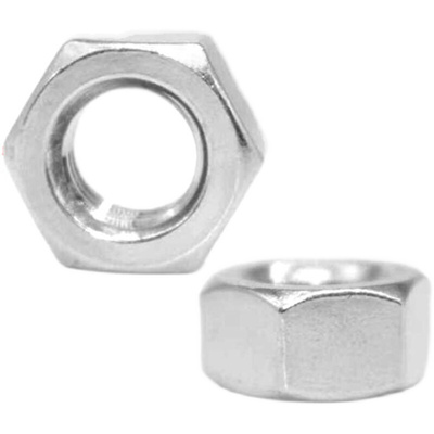 。304不锈钢六角螺母螺帽螺栓螺丝帽大全M3M4M5M6M8M10M12M16M18M