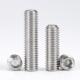 304 M16 316不锈钢凹端内六角紧定螺丝无头止付机米螺钉顶丝M1.6