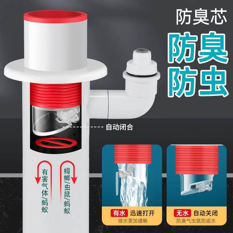 厨房下水防臭神器50/75下水道三通排水管防臭防溢水堵口器密封塞,机械设备,矿山专用设备,淘宝优惠券,粉丝福利购,淘宝优惠卷