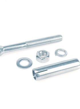 镀锌膨胀螺丝蓝白锌加长外膨胀螺栓拉爆螺丝钉铁膨胀管M6M8M10M12