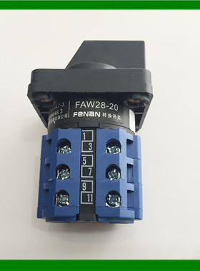 。正品 乐清丰安电器 转换开关 FAW28-20/3转换开关