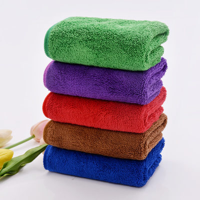 珊瑚绒抹布 布边包边厨房卫生吸水巾 生活多功能清洁巾30*40毛巾