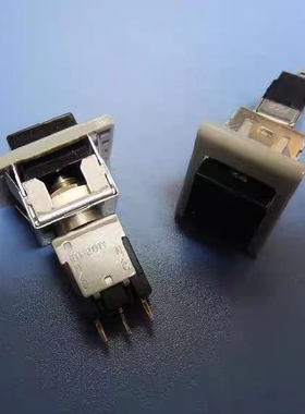 供进口原装 NKK EB-2011G 按钮开关 3A,125V 3脚 缝纫机按钮开关