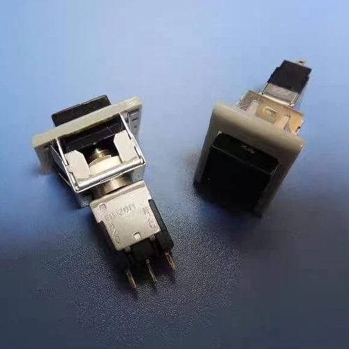 供进口原装 NKK EB-2011G 按钮开关 3A,125V 3脚 缝纫机按钮开关
