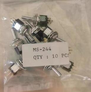 供应日本原装进口MIYAMA  MS-244 迷你型 拨动开关 纽子开关