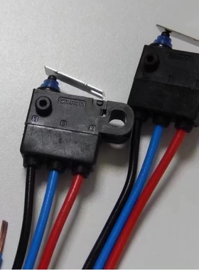 全新原装OMRON 欧姆龙 D2HW-C291M 密封防水 微动开关 带线短直柄