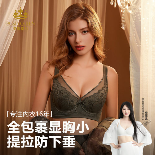 内衣女大胸显小调整型文胸M1820