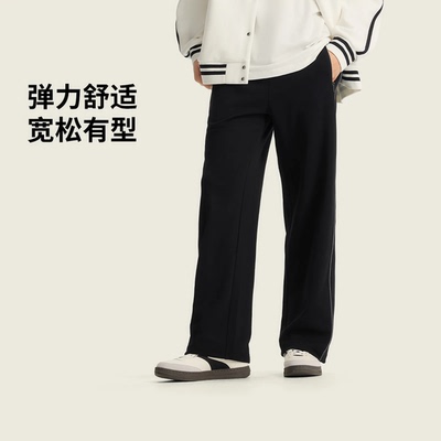 李宁男子直筒冰感舒适吸湿排汗卫裤AKLW355