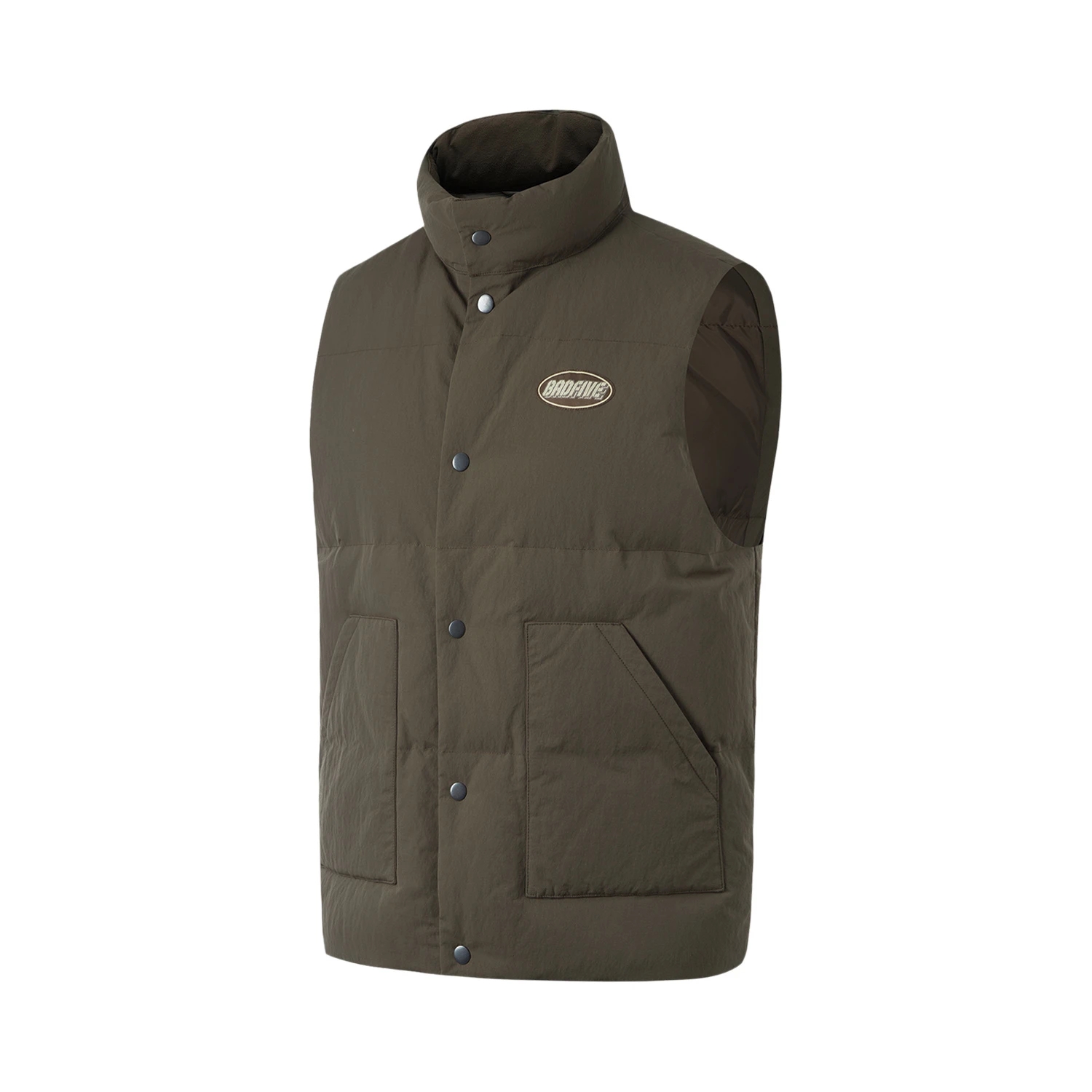 李宁2024冬新款宽松鸭绒羽绒马甲