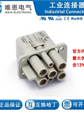 WAIN唯恩 HQ-004/2-FC 130 006 020 0001 4/2+PE 40A 400/690V