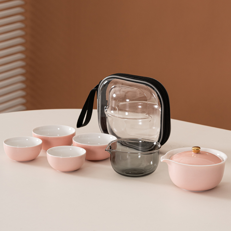 众人品小雅快客便携收纳式泡茶杯