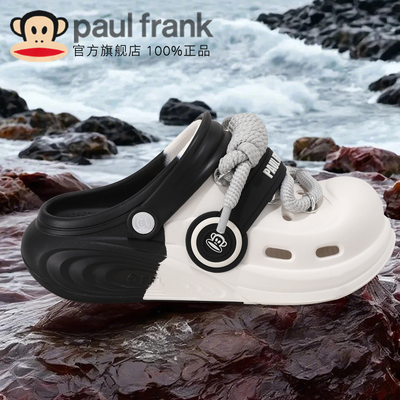 大嘴猴洞洞鞋女夏天2025新款撞色