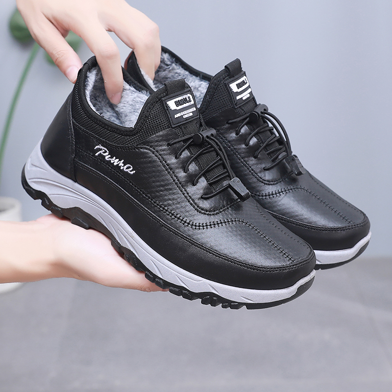 2023冬季新款加绒加厚保暖布鞋