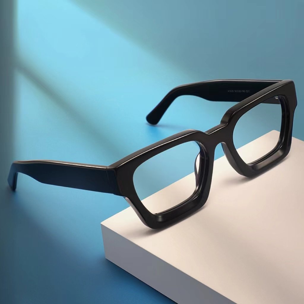 嘉视明男女复古板材厚重眼镜欧美