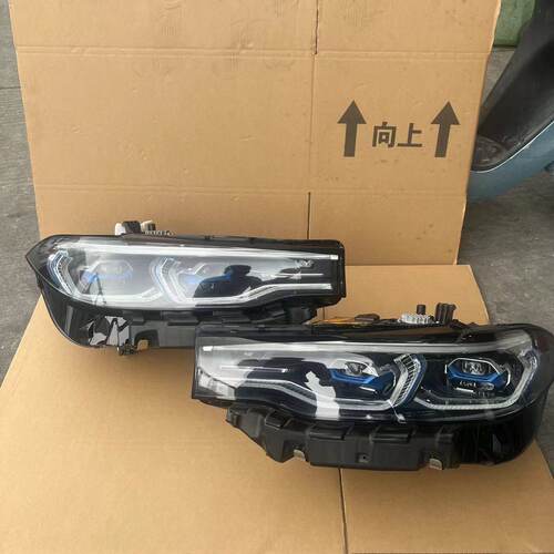 适用21-22款宝马X7激光大灯总成G07低配升级高配LED激光勺子大灯