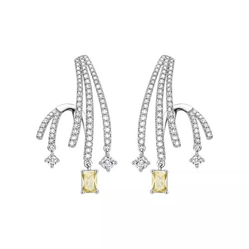 优雅轻奢百搭绽放花火耳环女