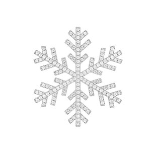 何方HEFANG珠宝原厂晓雪胸针女高级气质轻奢优雅晚宴璀璨徽章