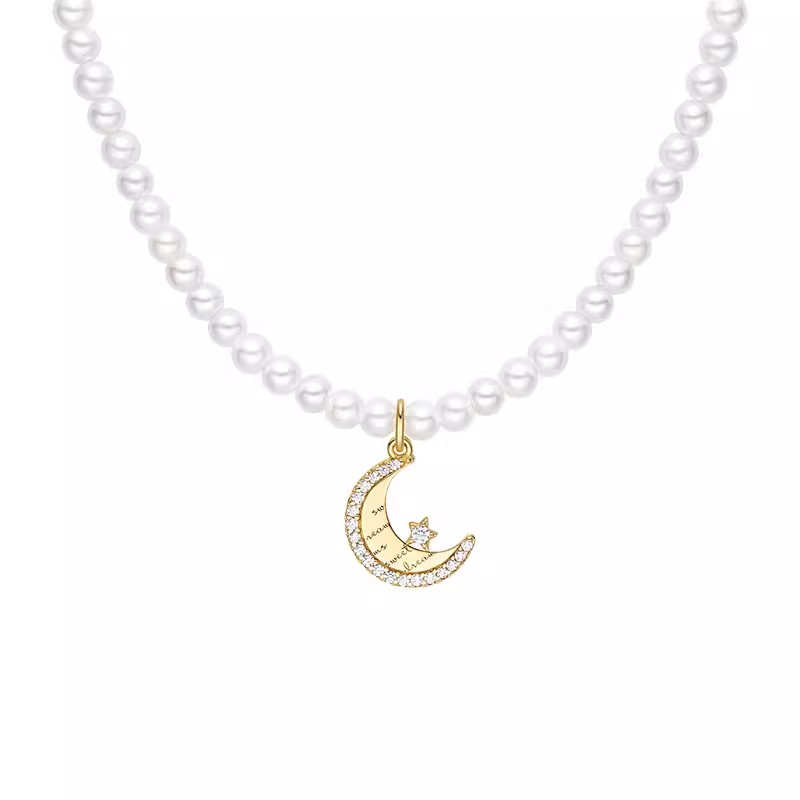 何方星月甜梦轻奢项链女赵今麦