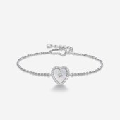 新品 何方HEFANG珠宝贝母甜心手链轻奢闺蜜高级配饰生日礼物女