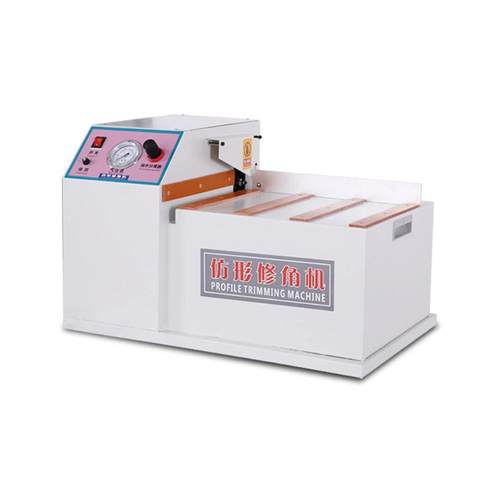 热销新品木工仿形倒角机台式小型生态免漆衣整体橱柜门板封边条齐