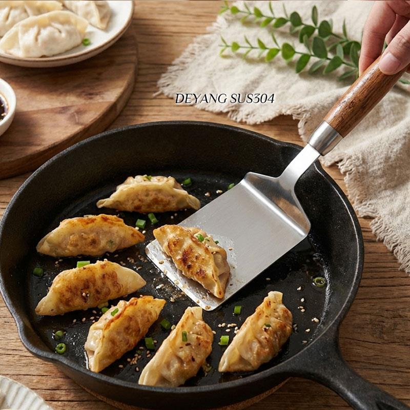 热销德扬高弹不锈钢煎铲手抓饼煎饼果子工具家用铁板烧料理铲炒冰