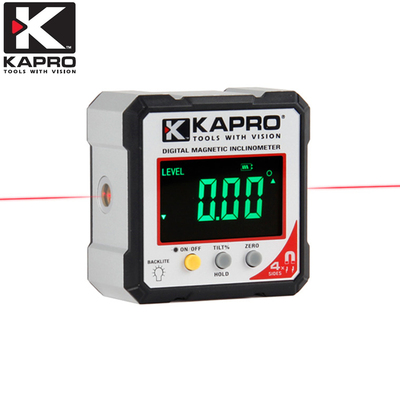 开 普路数显倾角仪带激光高精度电子角度尺360度测量角度仪强磁39