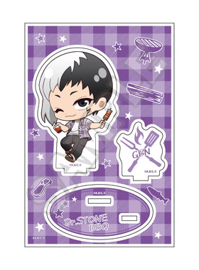 限购5/预订 GRANUP 石纪元 BBQ 烧烤 野营 Q版立牌 再版 W02601