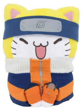 限购5/预售定金 火影忍者巨大化喵 忍喵猫耳 Chibi毛绒玩偶