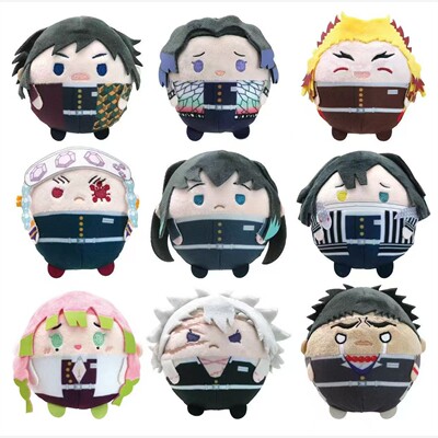 限购5/预定MAX LIMITED 鬼灭之刃 S size圆滚滚毛绒公仔