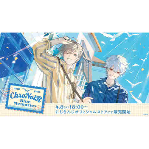 彩虹社蔚蓝记忆立牌葛叶