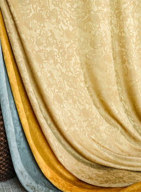 【麒麟】草本杭罗140cm幅宽100桑蚕丝亲肤面料过薯莨CB-QL0036