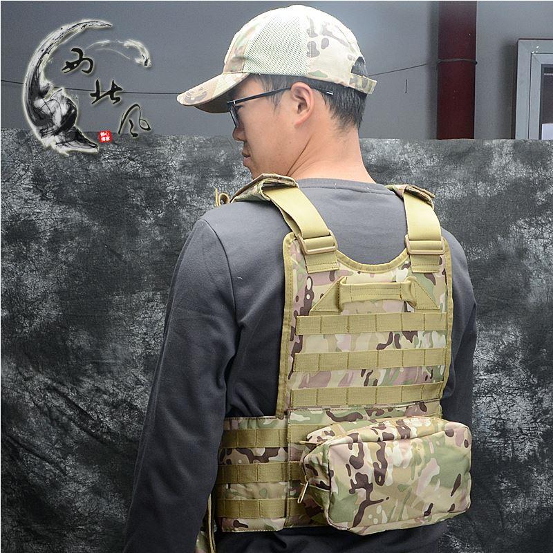 6094轻量化防弹衣战术背心作训防刺服作战马甲单兵携行具可加快拆