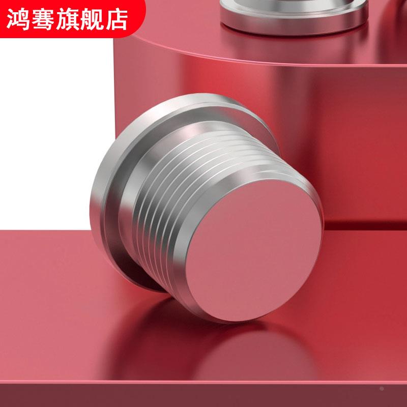 304/316L不锈钢内六角法兰堵头闷头带边管堵丝堵油塞G1/81/43/8