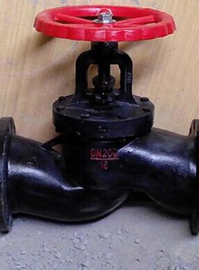 球墨铸铁法兰截止阀J41T-16c 中栏截止阀 锅炉管道手动蒸汽阀门