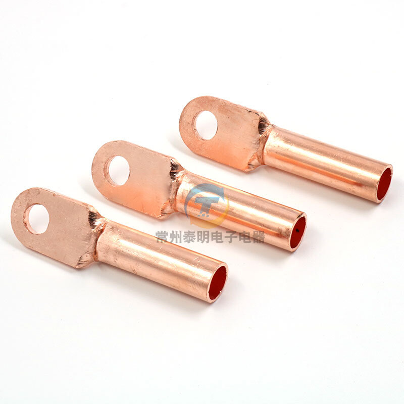 。正品凤凰国标铜鼻子DT-95MM平方 铜接线端子 铜接头 电缆接头紫