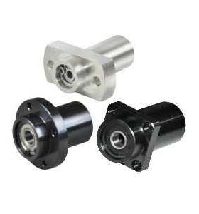 BFU71-6002ZZ-L45带座轴承 双轴承引导式法兰型 带挡圈