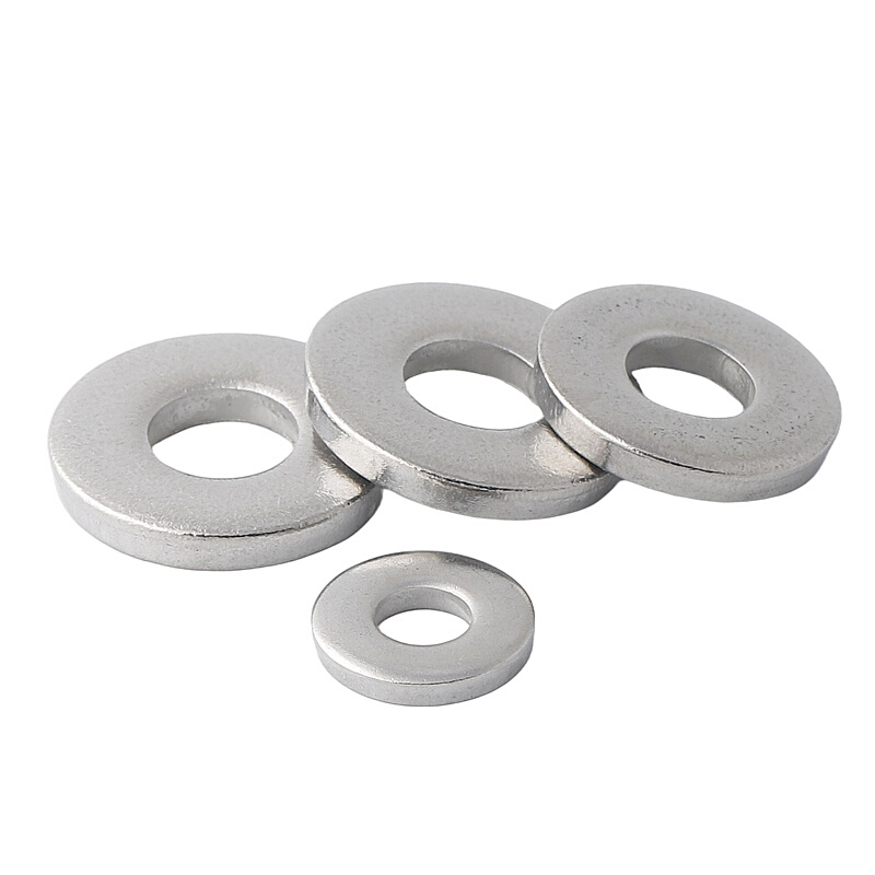 。304不锈钢平垫片重型垫圈加厚华司介子M3M4M5M6M8M10-24 DIN734