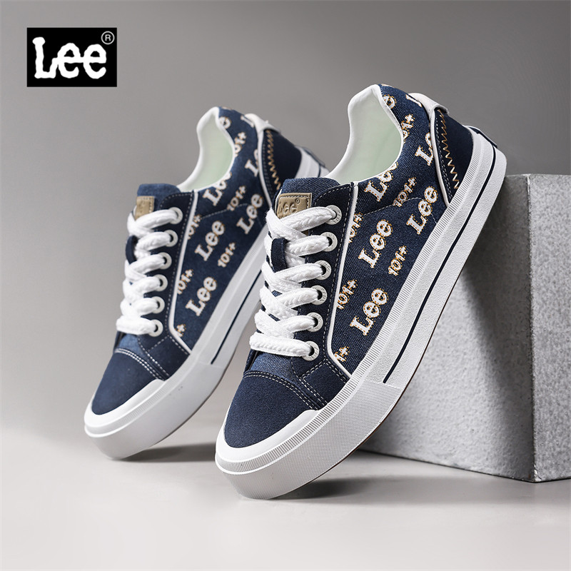 Lee官方男士新款休闲帆布鞋图片