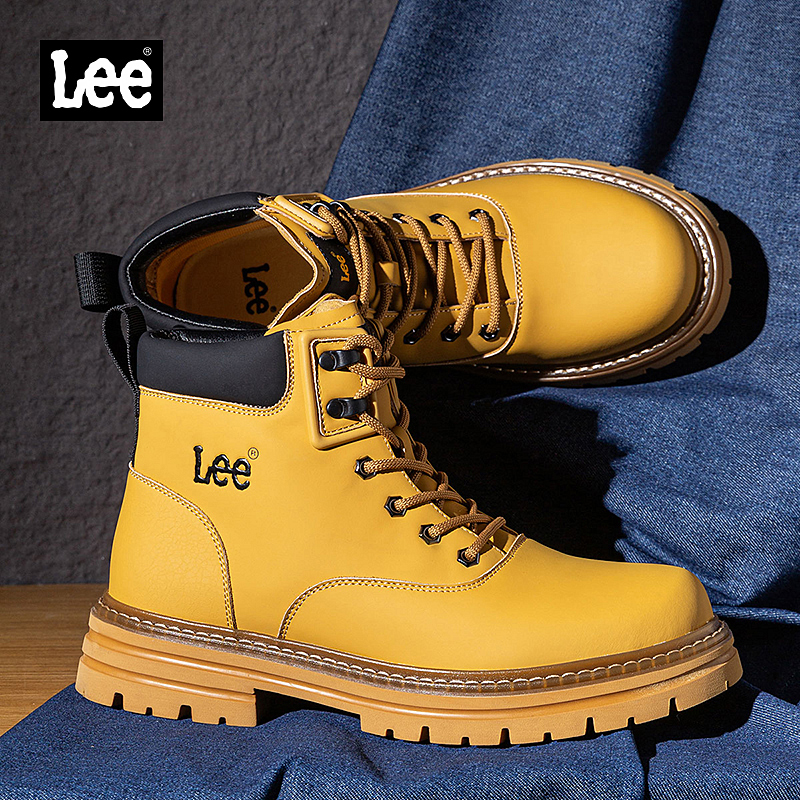 Lee官方旗舰店新款大黄马丁靴