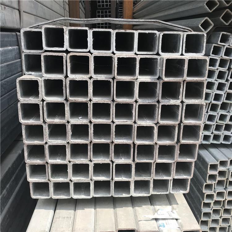 镀锌方管50x50x3广东热镀浸方通定做钢通幕墙钢构镀锌方形管Q235B