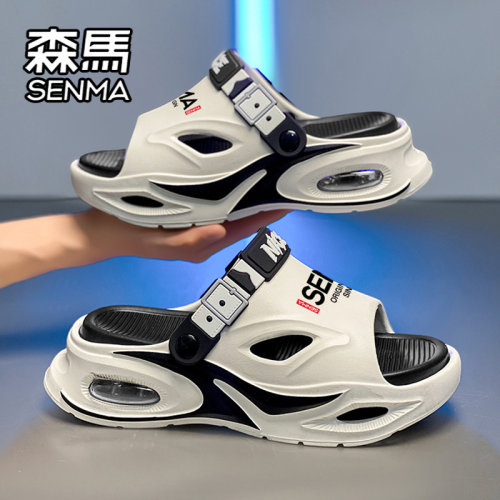 SENMA/森马官方旗舰男鞋一字拖鞋