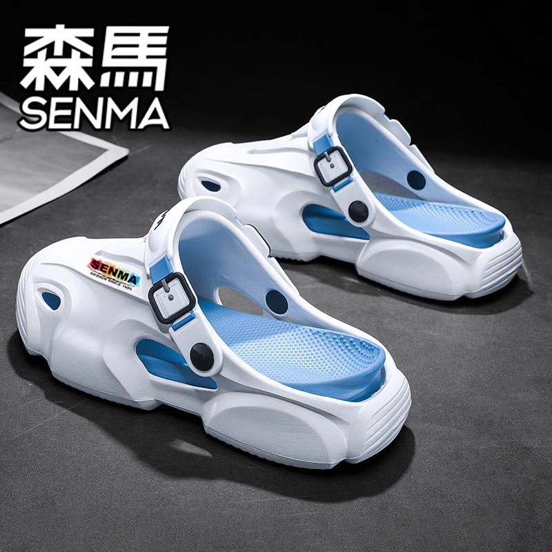 SENMA/森马官方旗舰男鞋洞洞鞋