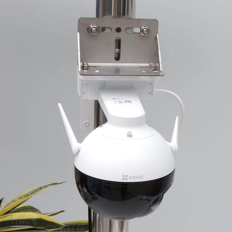 室外无线球机摄像头万向监控支架不锈钢转接板辅助立杆加长抱箍杆,电子/电工,监控器材配件,淘宝优惠券,粉丝福利购,淘宝优惠卷