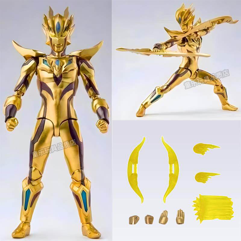 SHF ULTIMATE SHINING ZERO 골드 글로리 제로 슈퍼 이동식 울트라 피규어 어린이 장난감 선물