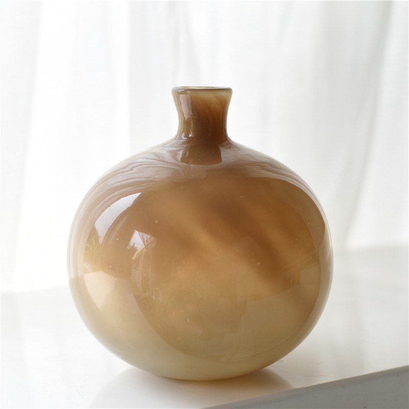 每周一三五10点上新/欧式彩色玻璃花瓶家居台面桌面装饰摆件20168