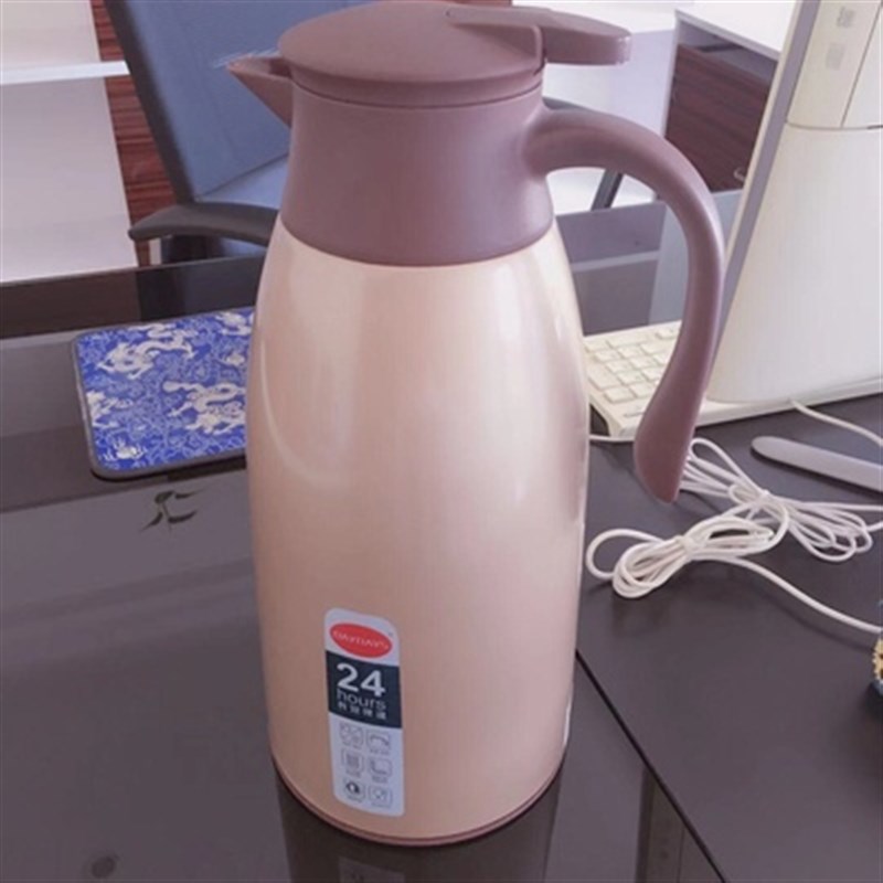 保温壶家用热水瓶玻璃内胆不锈钢保温瓶暖壶大容量保温水壶